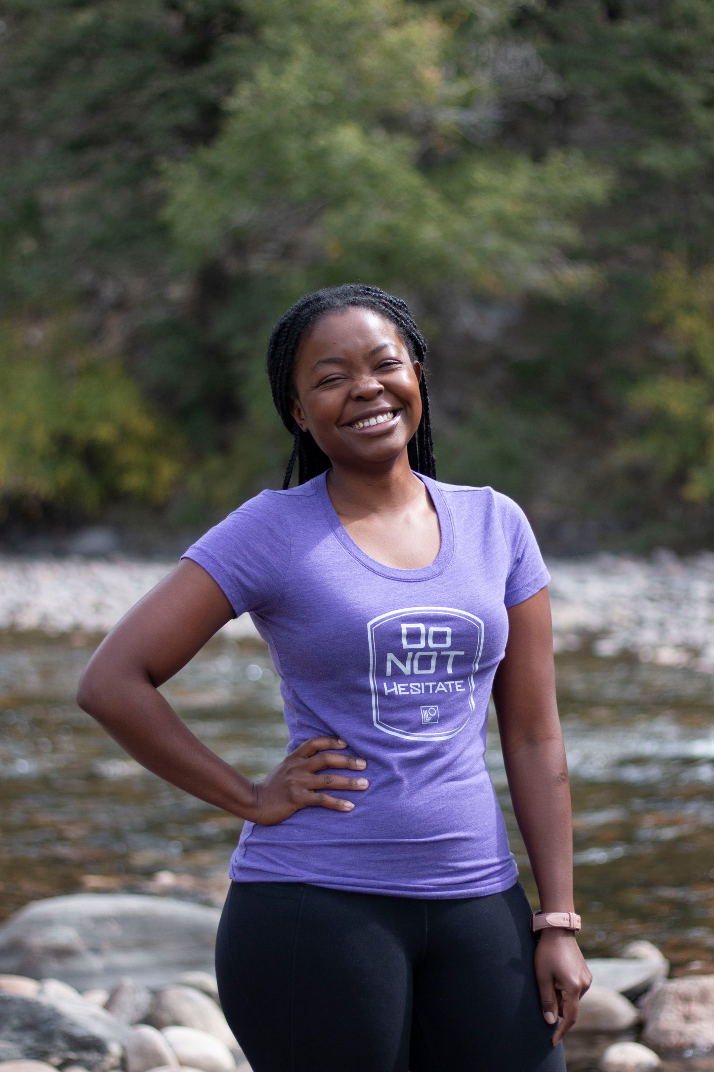 Do Not Hesitate Women’s fitted t-shirt