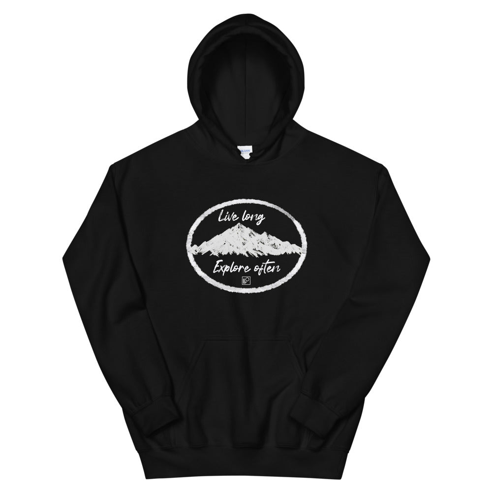 Live long Explore often Hoodie Classic Fit