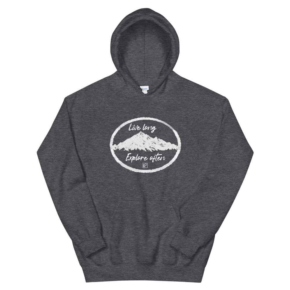 Live long Explore often Hoodie Classic Fit