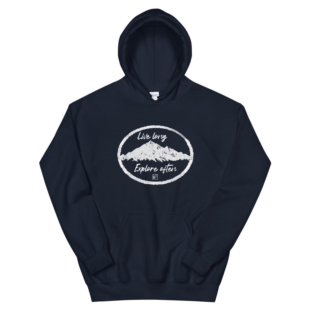 Live long Explore often Hoodie Classic Fit